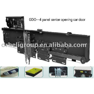 4 panels center opening car door operator,elevator